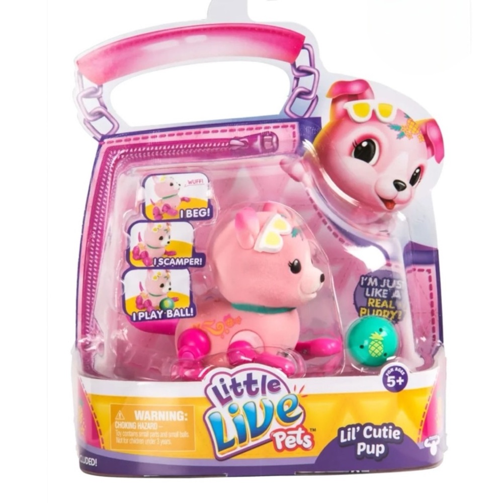 NIB Little Live Pets Lil’ Cutie Pup 5+